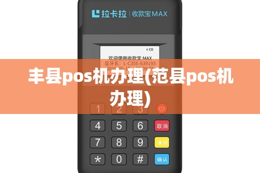 丰县pos机办理(范县pos机办理)