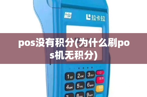 pos没有积分(为什么刷pos机无积分)