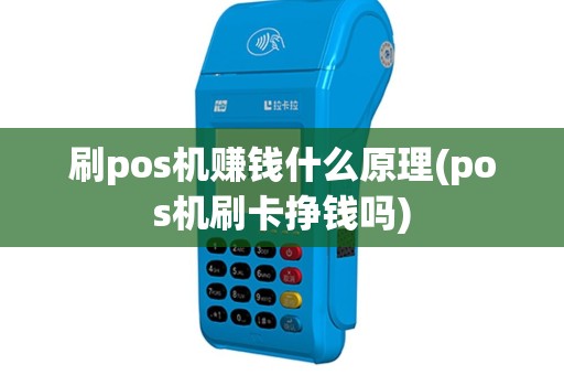 刷pos机赚钱什么原理(pos机刷卡挣钱吗)
